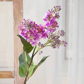 Lilac Artificial Silk Flowers 71cm Stem Purple LILAC001,dried artificial flower