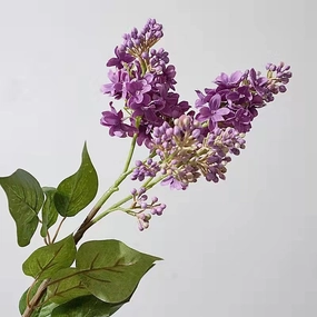 Lilac Artificial Silk Flowers 71cm Stem Violet LILAC004,dried artificial flower