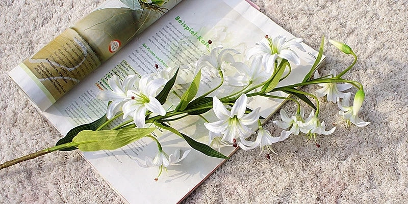 Lilium Martagon Artificial Silk Flower LILIUM001-2