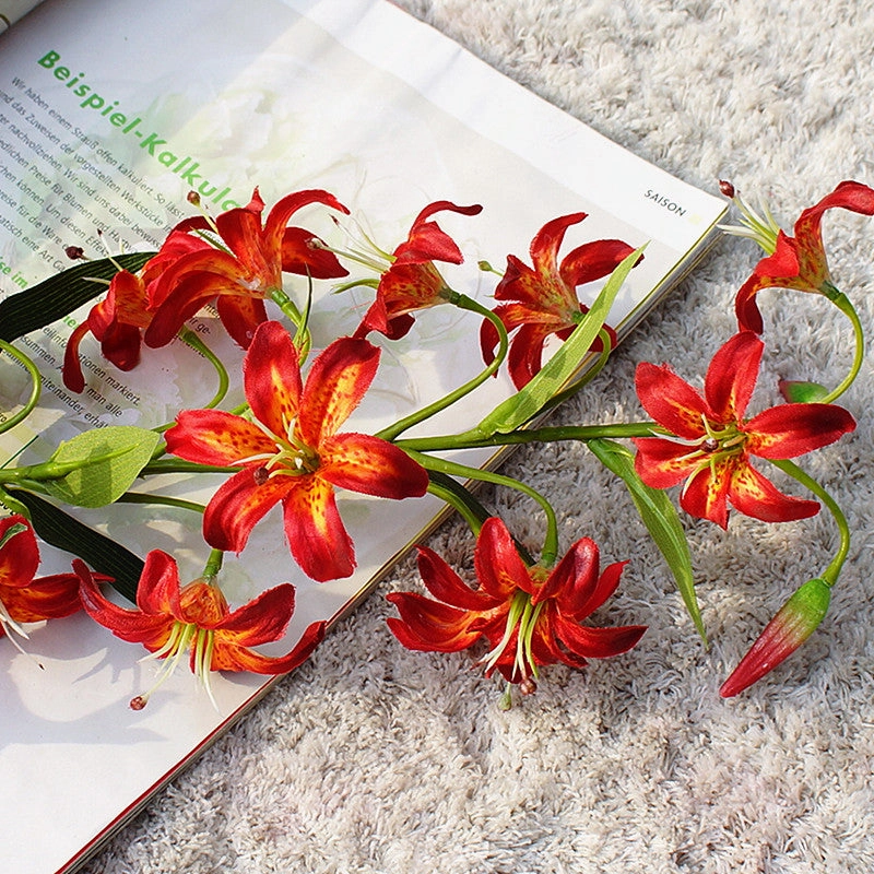 Lilium Martagon Artificial Silk Flower LILIUM001-2