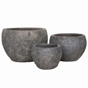 Lima Ball Lava,terracotta plant pot