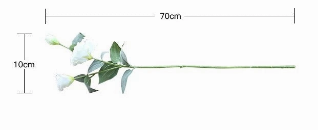 Lisianthus Artificial Silk Flower 70cm Stem LISIAN009-012