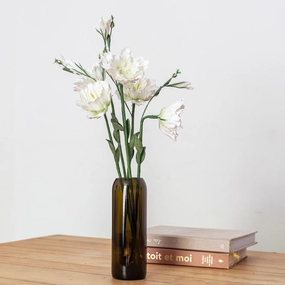 Lisianthus en papier blanc,mother's day bouquet