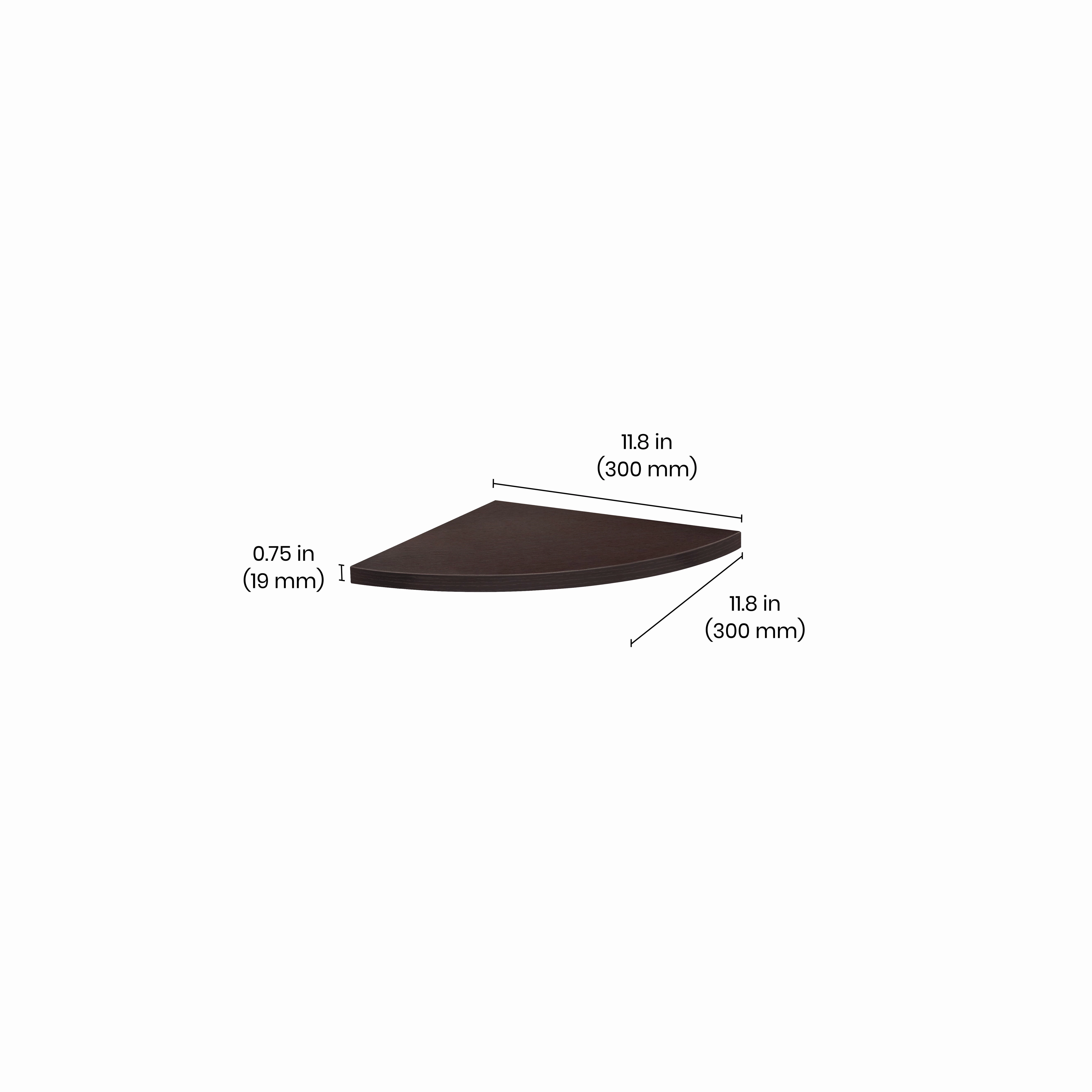 LITE Corner Shelf Board
