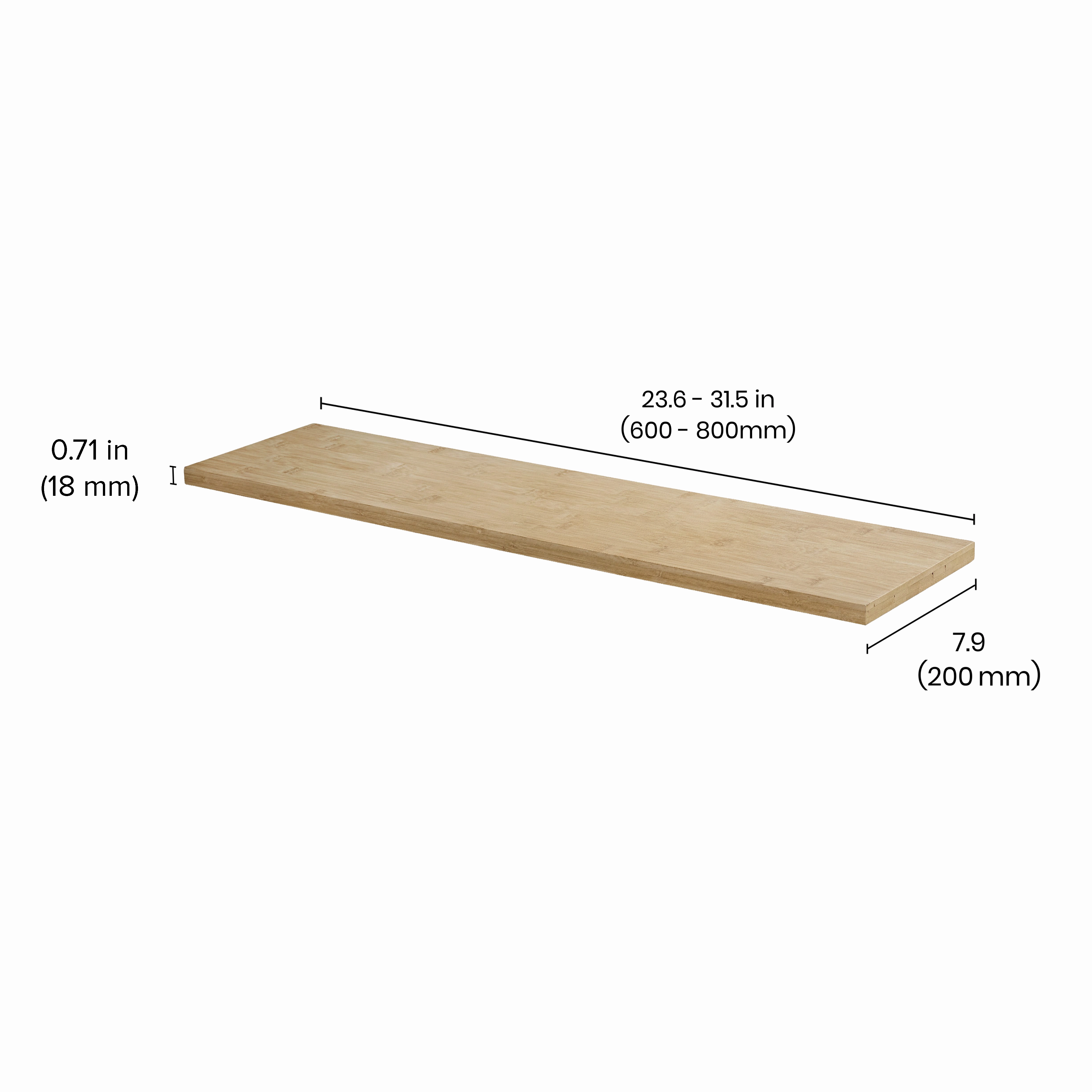 LITE Shelf Board - Bamboo