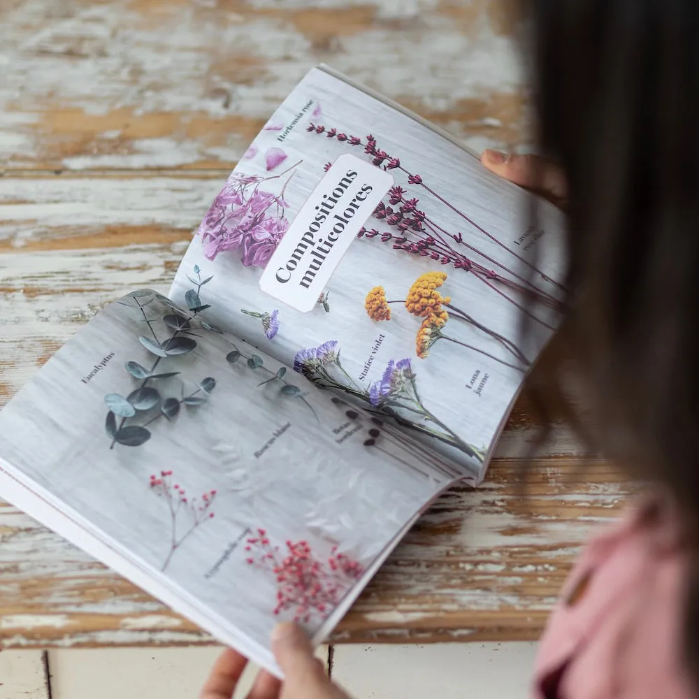 Livre l'Atelier des fleurs sches