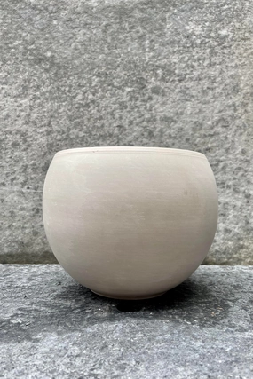 Luna Sphere Pot Granite 6.5",indoor flower container