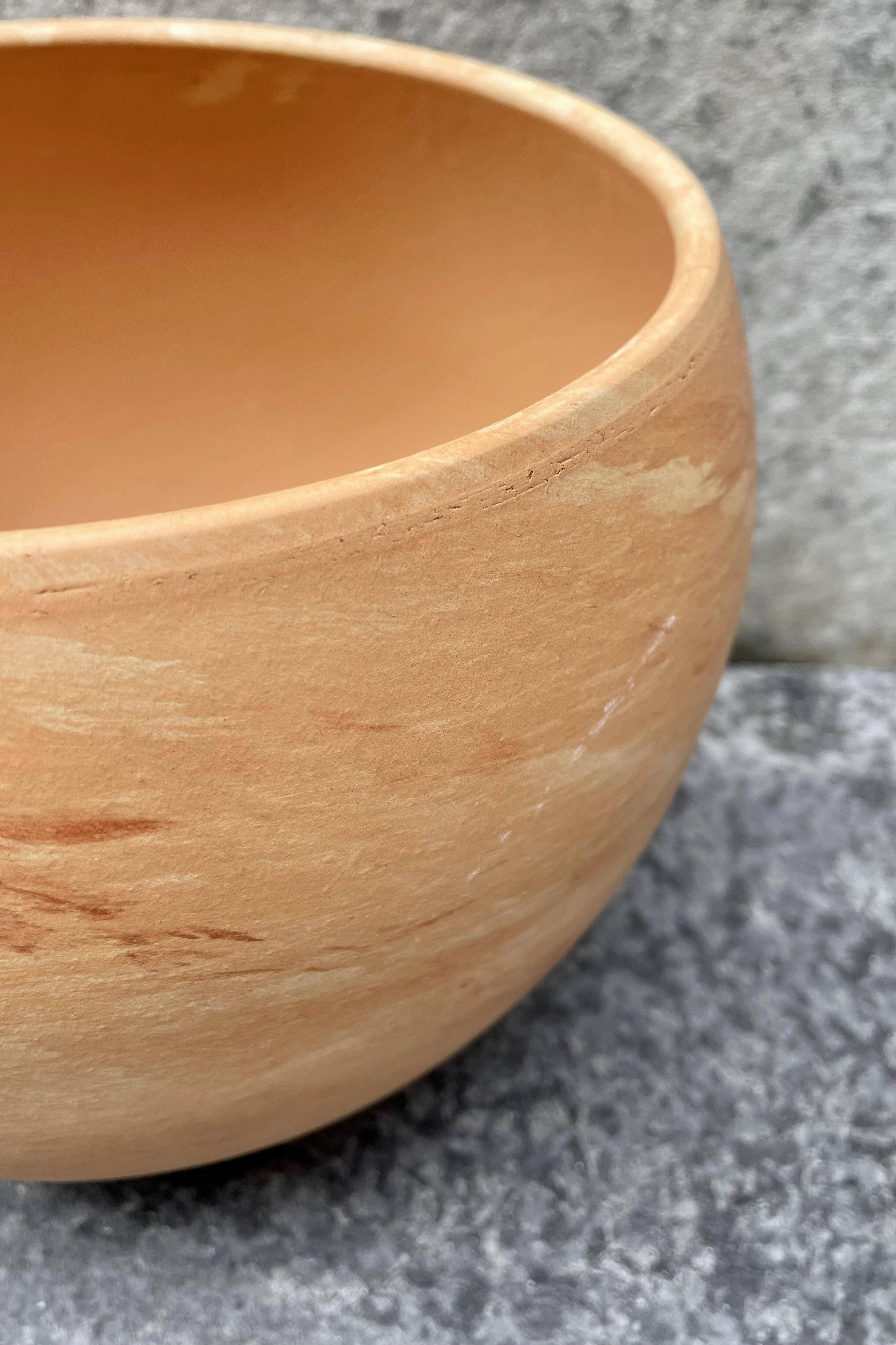 Luna Sphere Pot Light Marble 9"