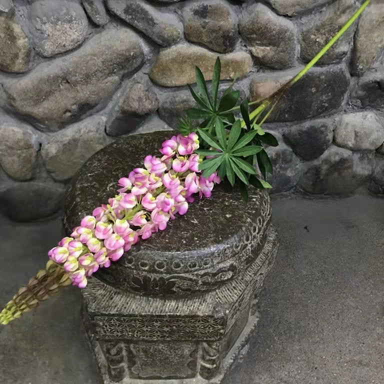 Lupine Giant Size Artificial Silk 107cm Stem LUPINE001-006