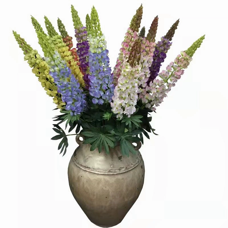 Lupine Giant Size Artificial Silk 107cm Stem LUPINE001-006