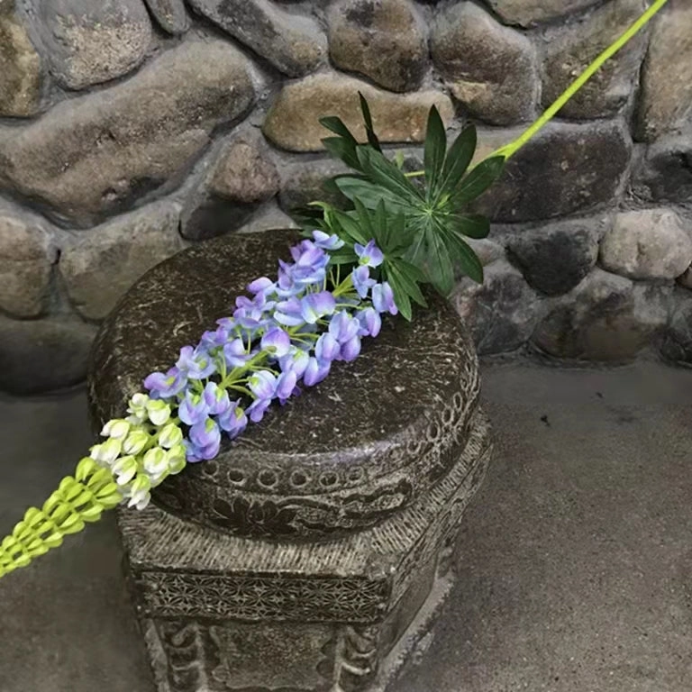 Lupine Giant Size Artificial Silk 107cm Stem LUPINE001-006