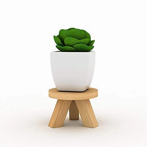 Lycka DIY Wooden Single Planter Stand