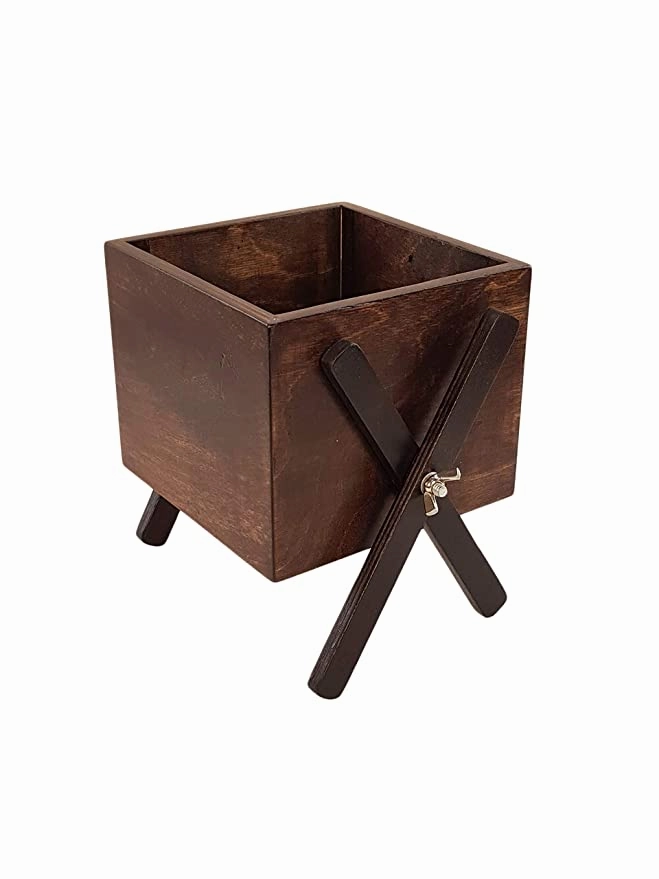 Lycka Imported Birch Wood Flower Pot Stand