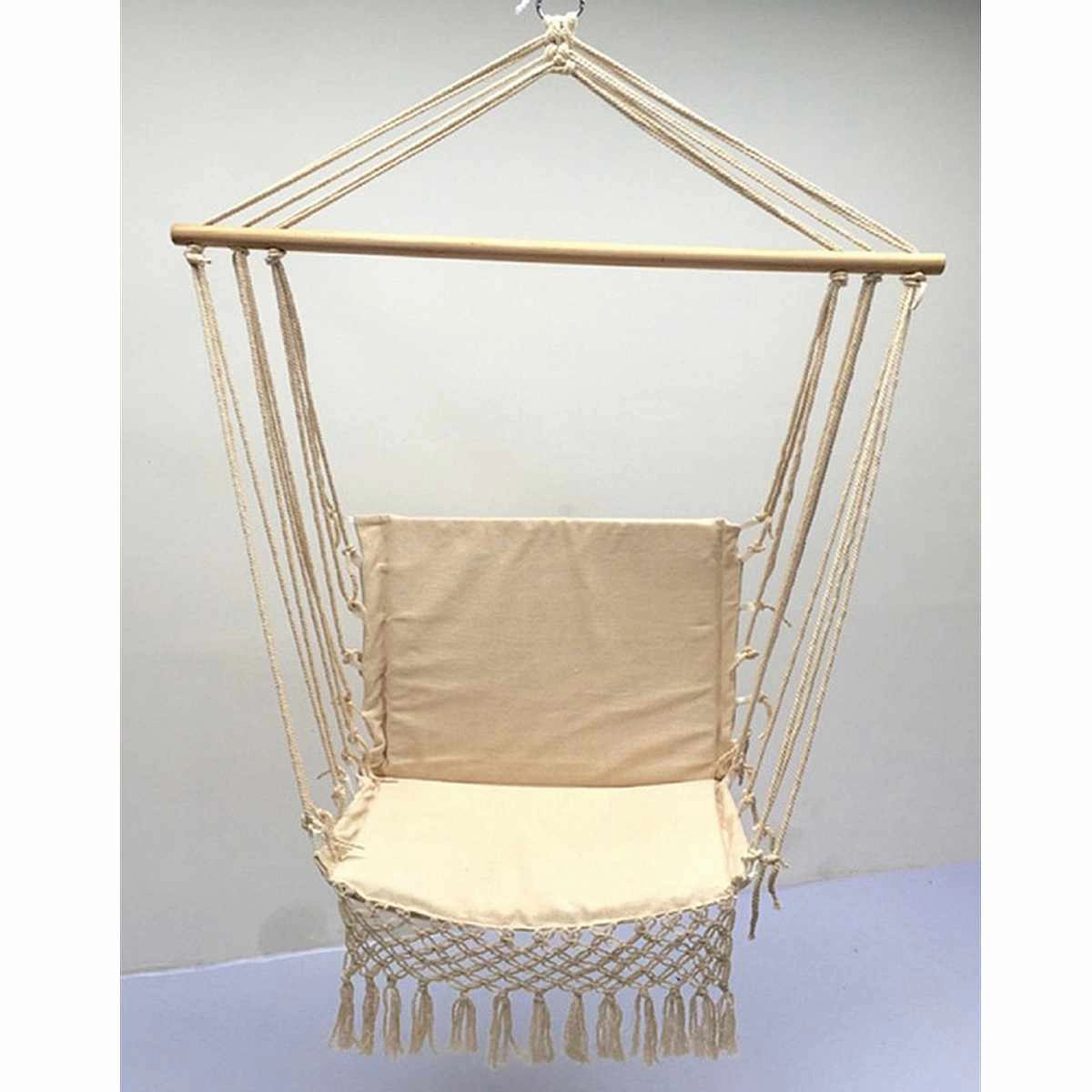 Macrame Hammock Outdoor Garden Swing Chair