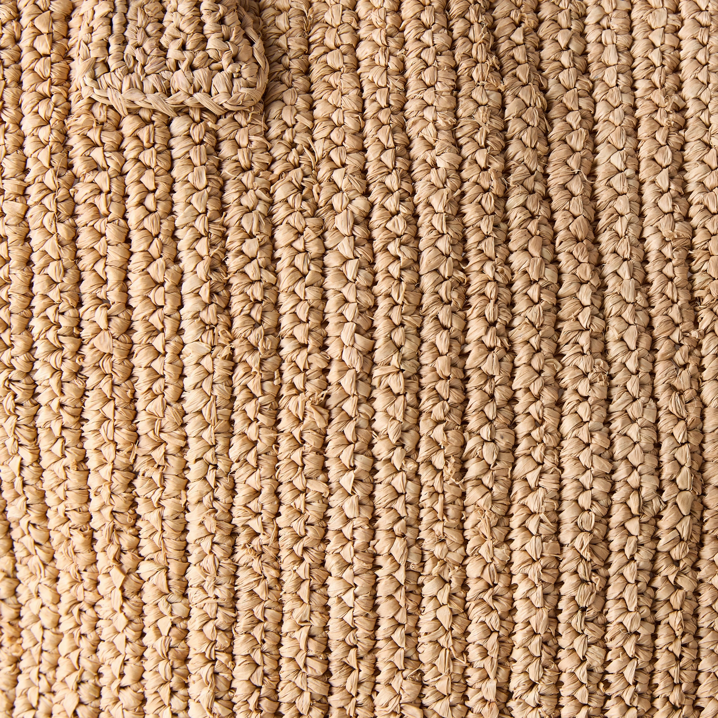 Madagascar Packable Raffia Tote Bag