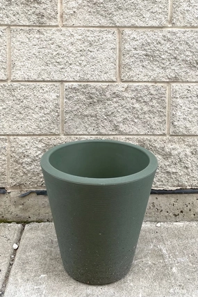 Madison Olive Planter 14",indoor flower container