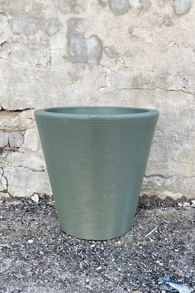 Madison Olive Planter 16",indoor flower container