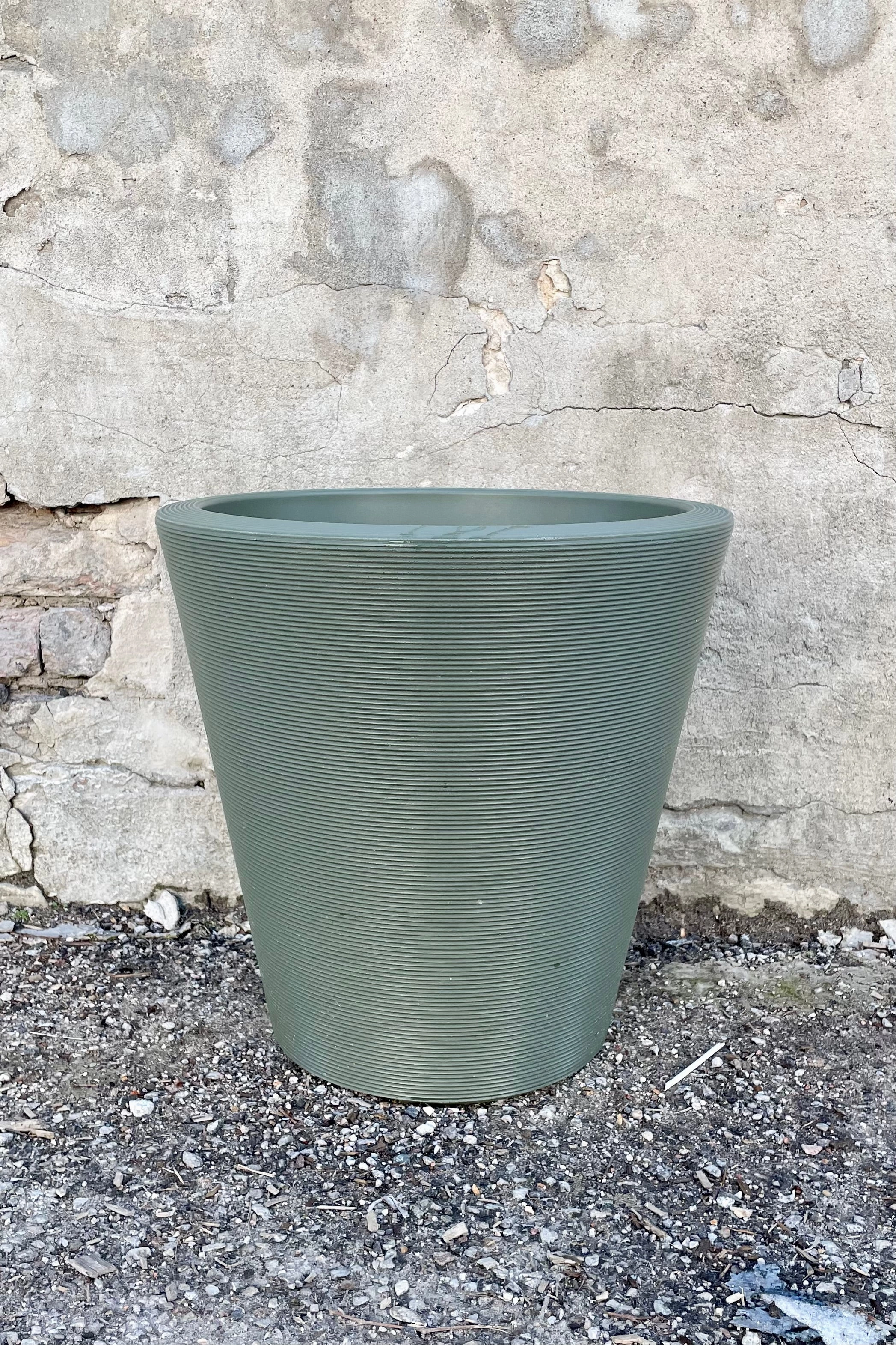 Madison Olive Planter 16",indoor flower container