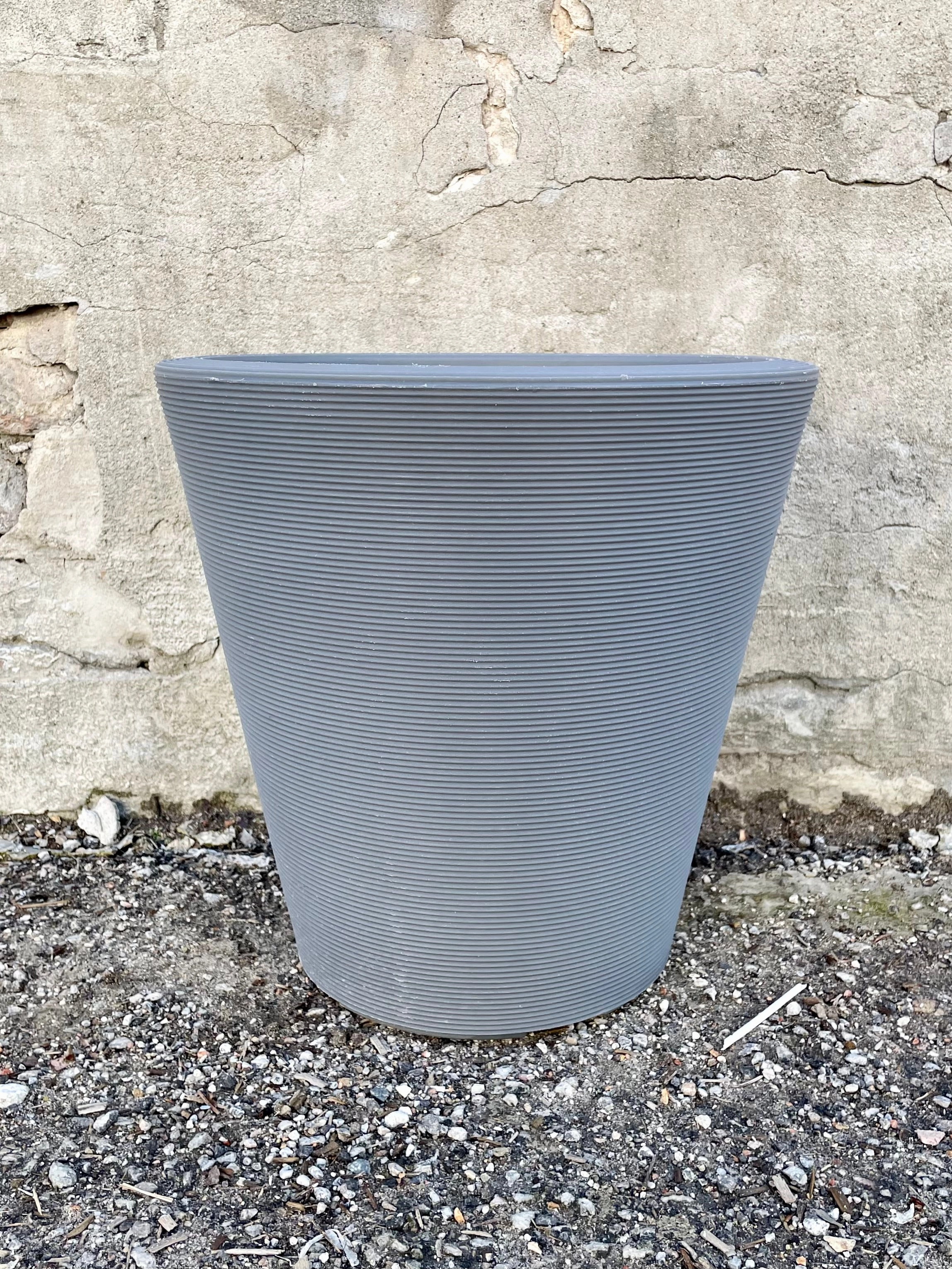 Madison Slate Planter 14",indoor flower container