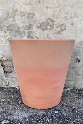 Madison Weathered Terracotta Planter 26",indoor flower container
