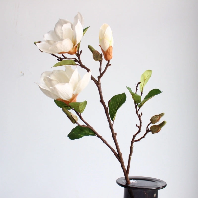 Magnolia Artificial Silk Flowers 70cm Stem MAGONILIA008-010