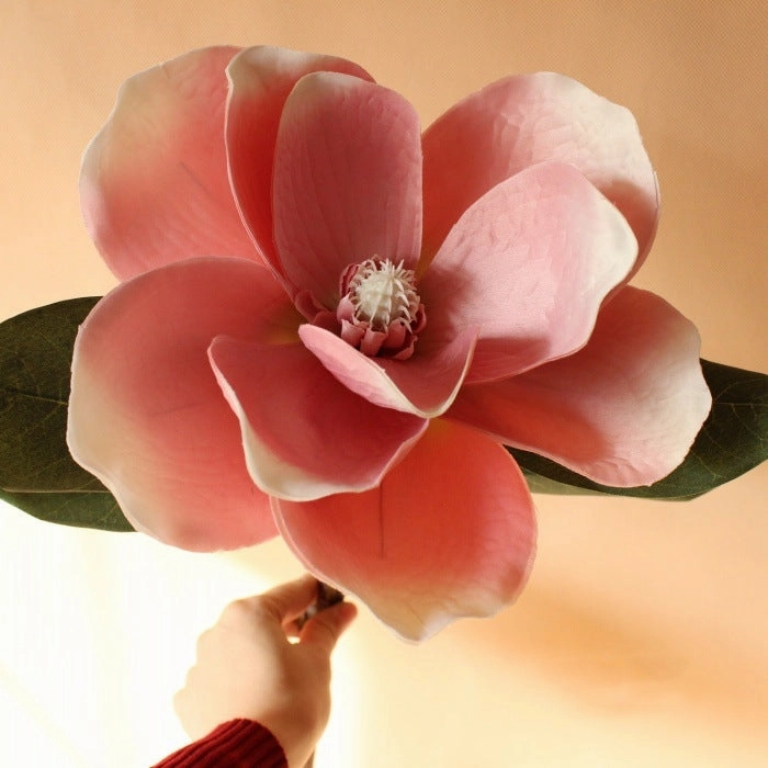 Magnolia Single 85cm Stem Artificial Silk Flowers MAGNOLIA0010-012