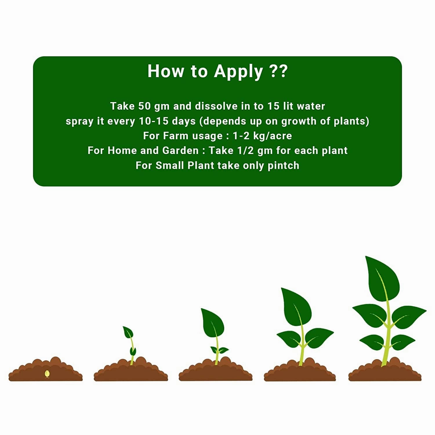 Manganese Sulphate Micronutrient Fertilizer Powder Growth Promoter (250 gms)