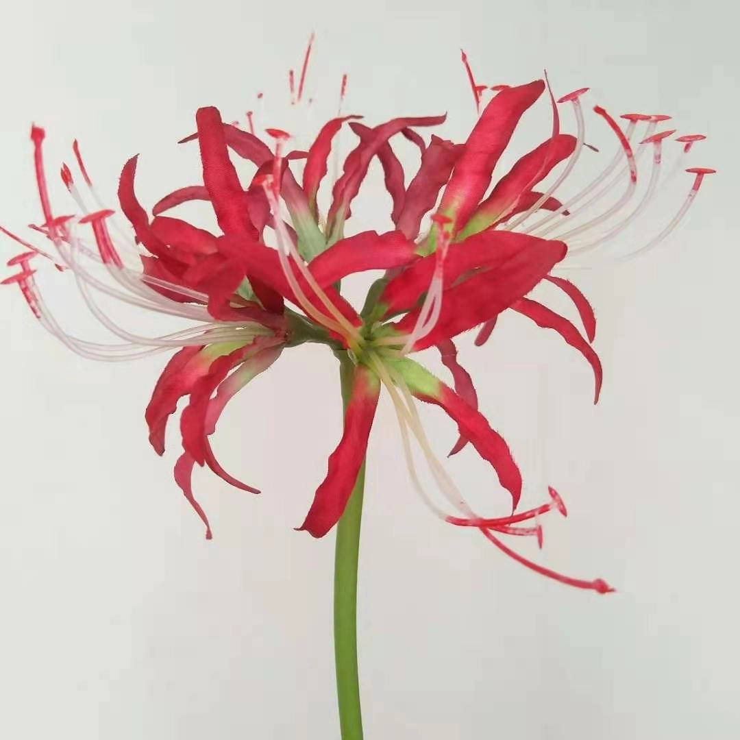 Manjusaka Artificial Silk Flowers Stem