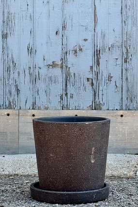 Maracay Carob Planter Small,indoor flower container