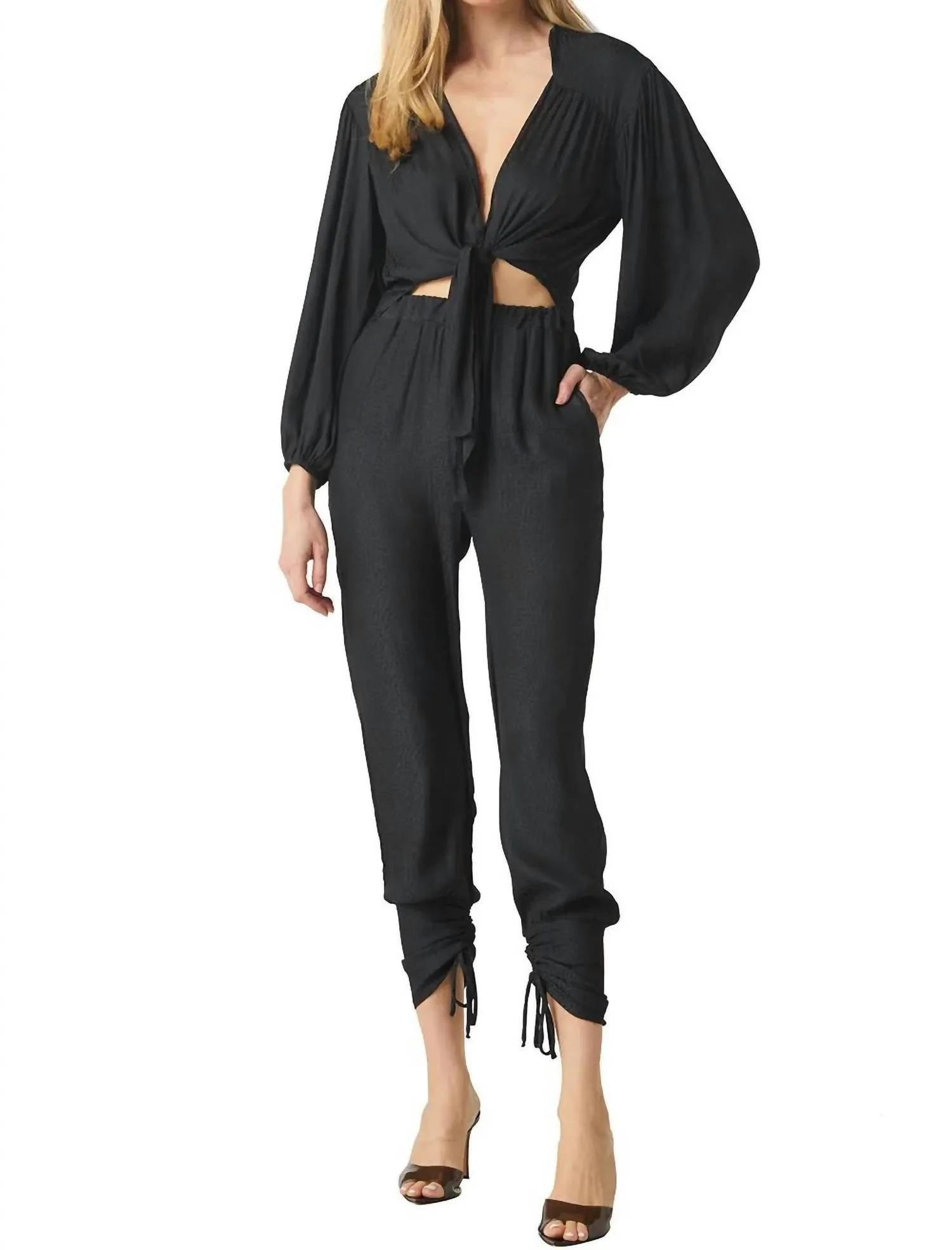 Margot Hose In Schwarz