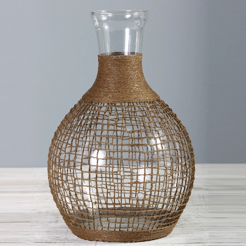 Mari Vase,hand-painted ceramic vase