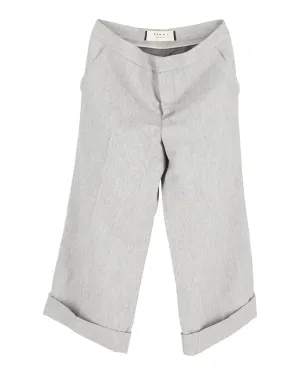 Marni Hosen mit umgeschlagenem Saum in Grau Cupro