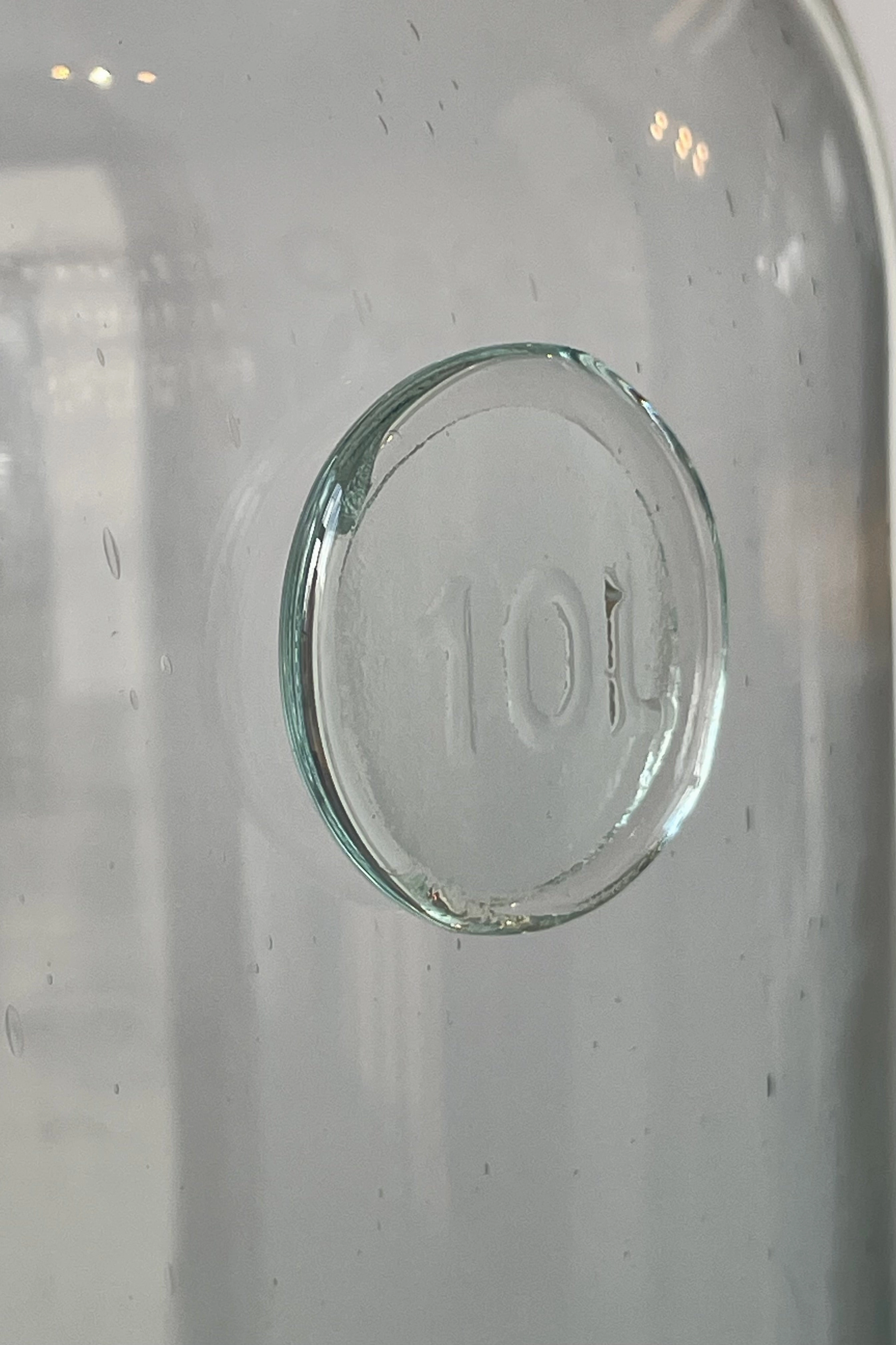 Mason Jar 10L Clear