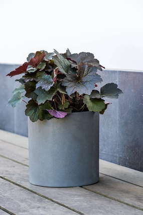 Max Pot Matte Grey Medium,indoor flower container