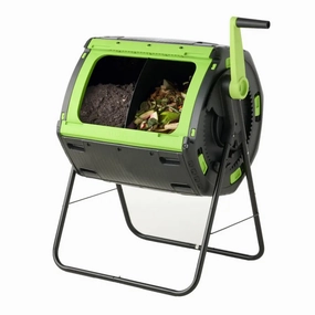 Maze 180l Geared Twin Tumbler,gardening tools set