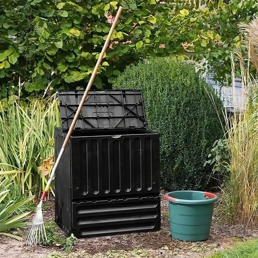 Maze 400LT Eco King Compost Bin - Black