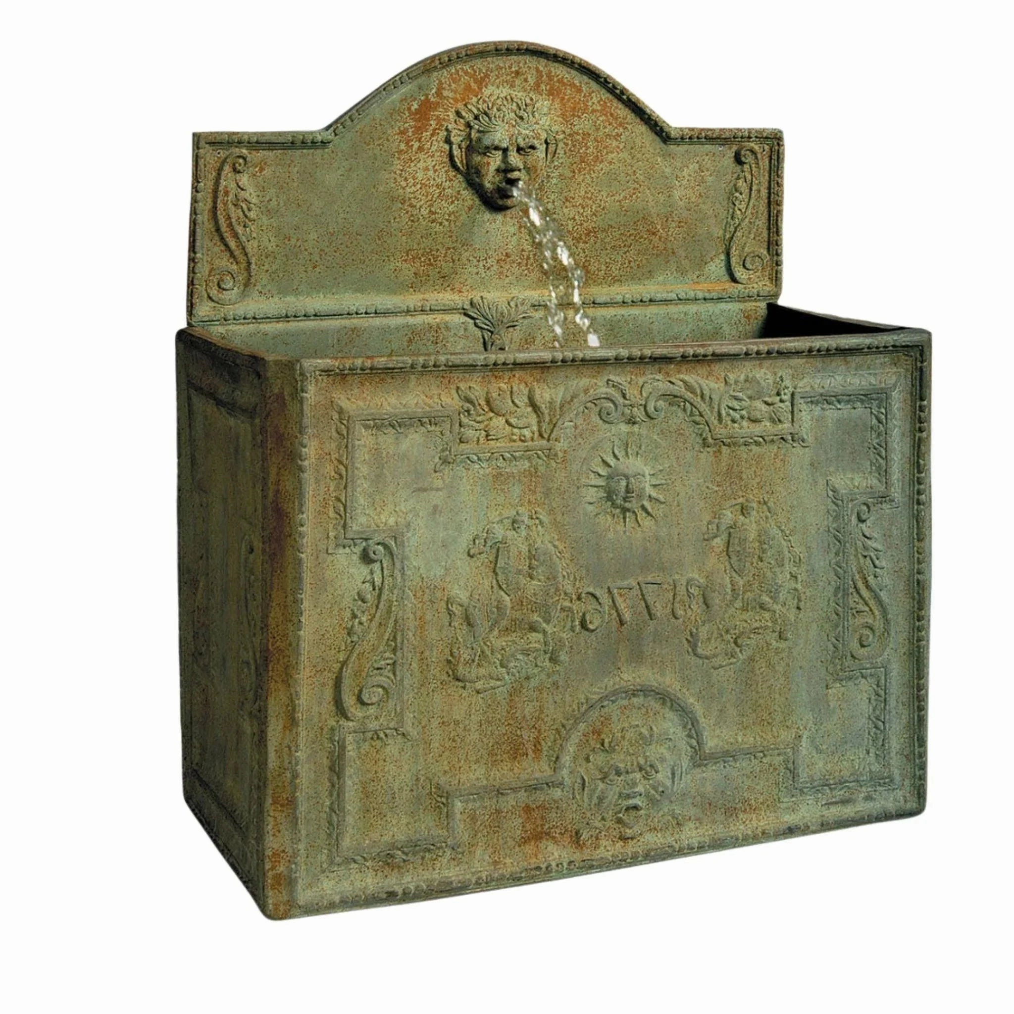 Medieval Garden Tank Fountain,planting accessories kit