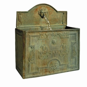 Medieval Garden Tank Fountain,planting accessories kit