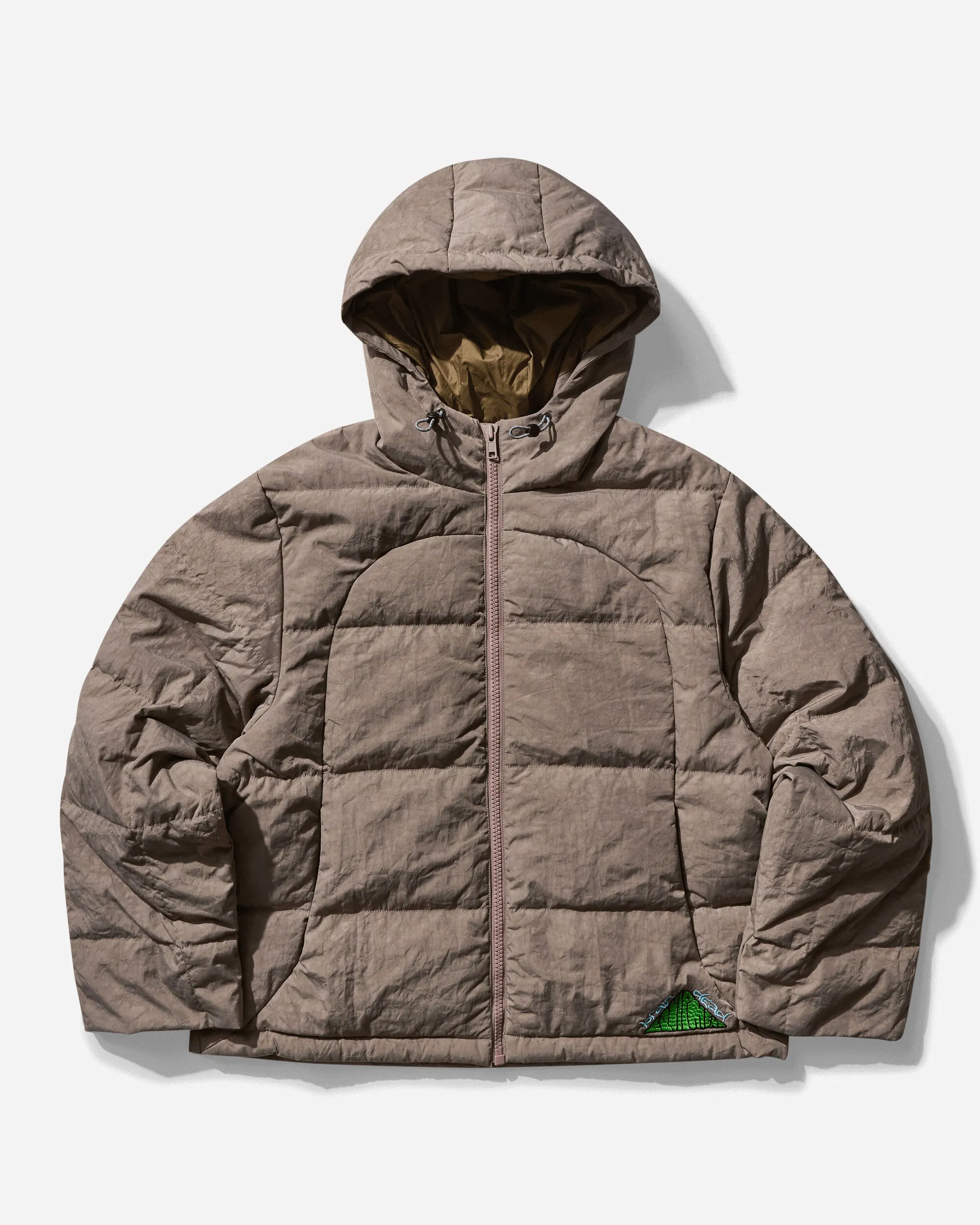 Herren Dimension Steppjacke Beige