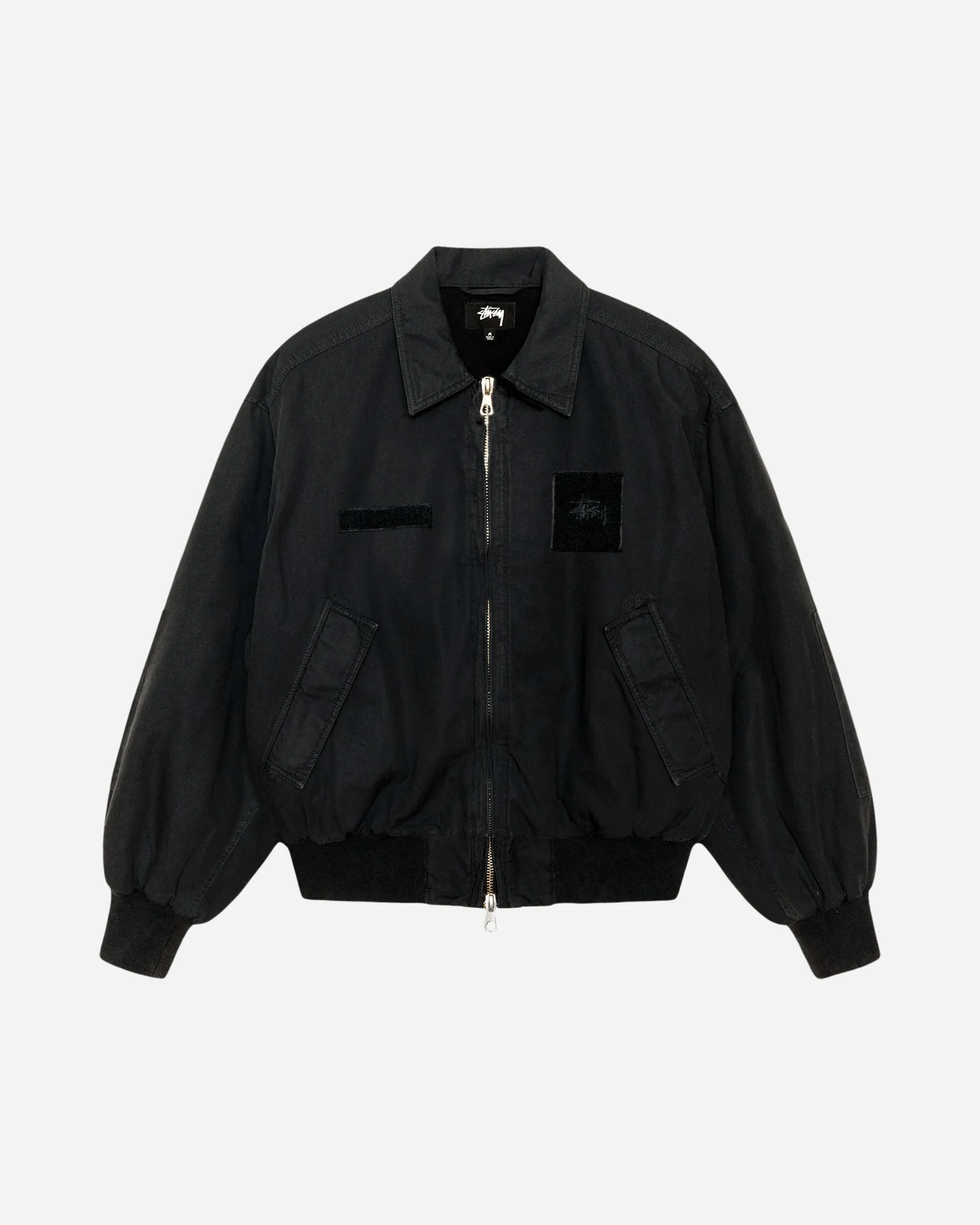 Herren Flugbomberjacke Schwarz