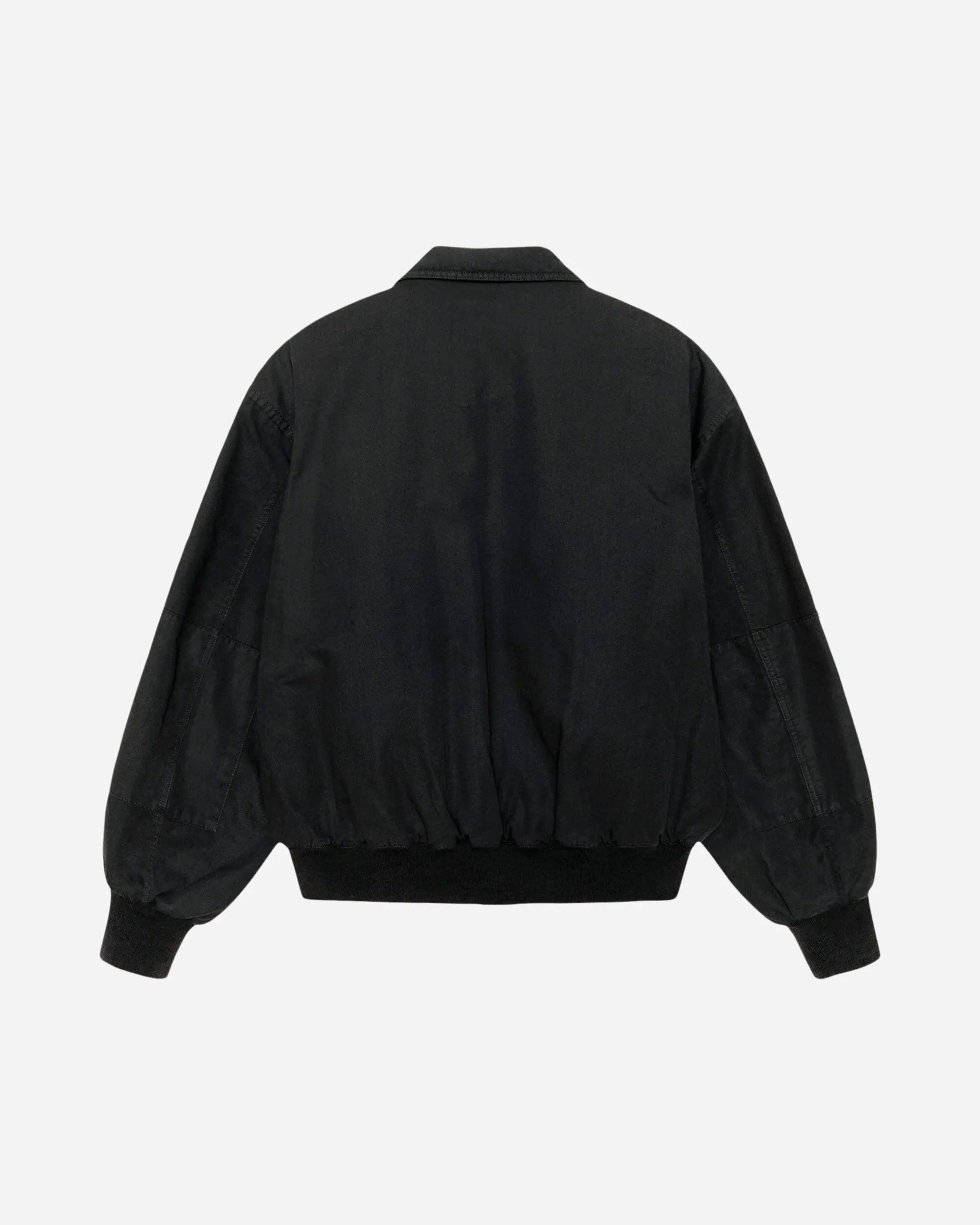 Herren Flugbomberjacke Schwarz