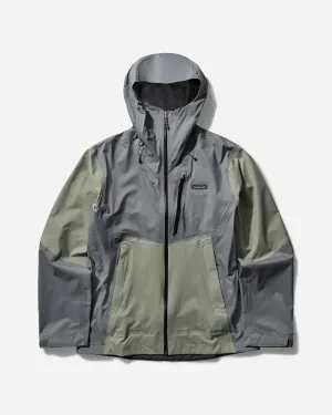 Herren Granite Crest Regenjacke Flussfels Grün