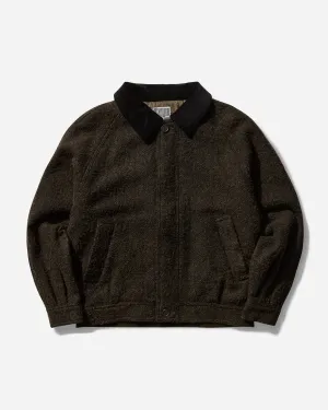 Herren HBW Knopfjacke Grün