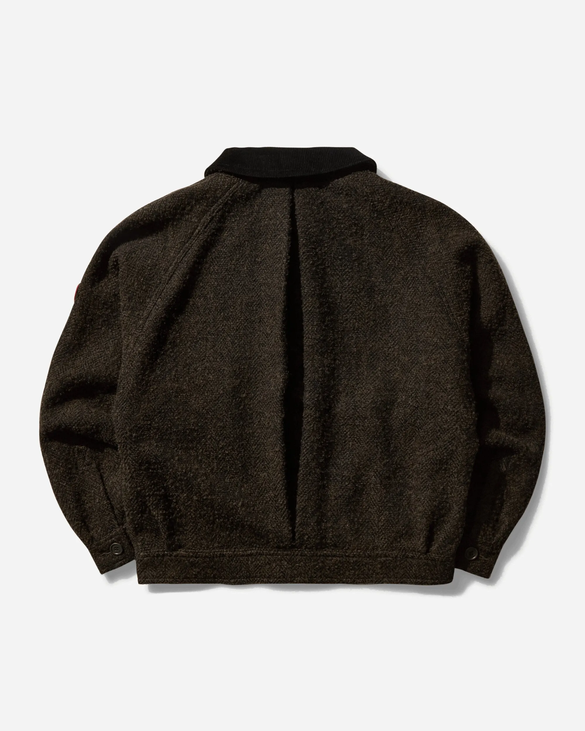 Herren HBW Knopfjacke Grün