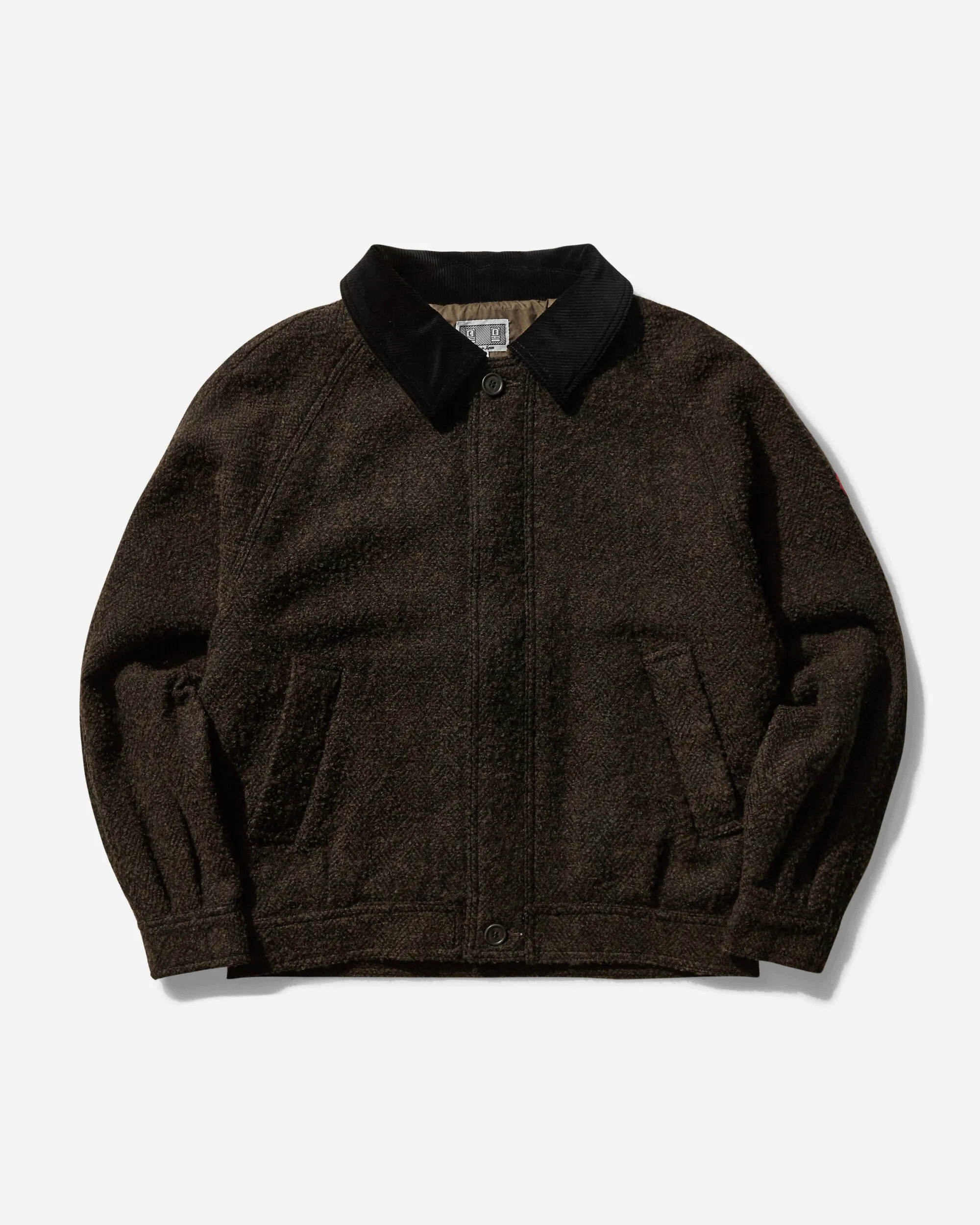Herren HBW Knopfjacke Grün