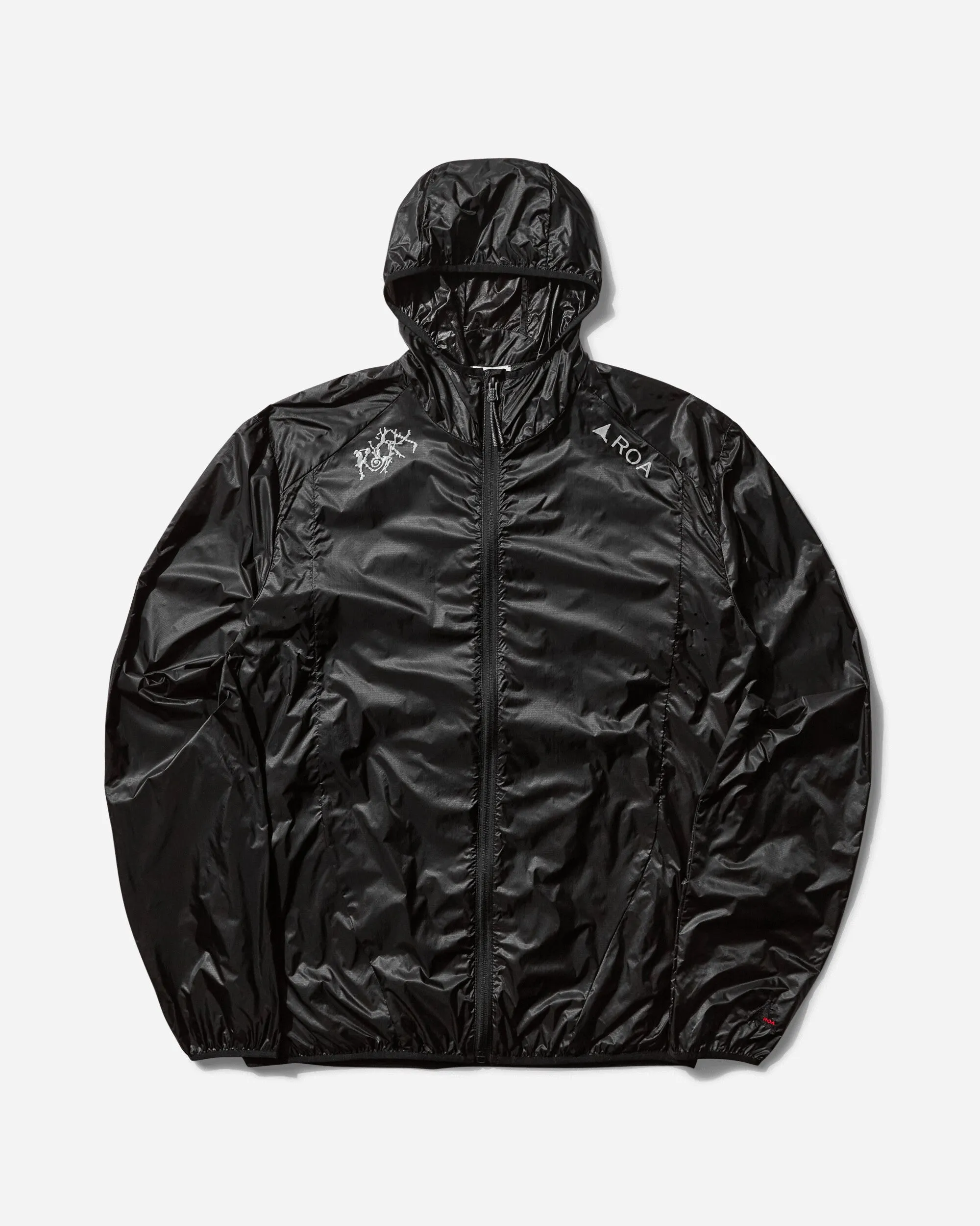 Herren Nightfall Packable Windbreaker Schwarz