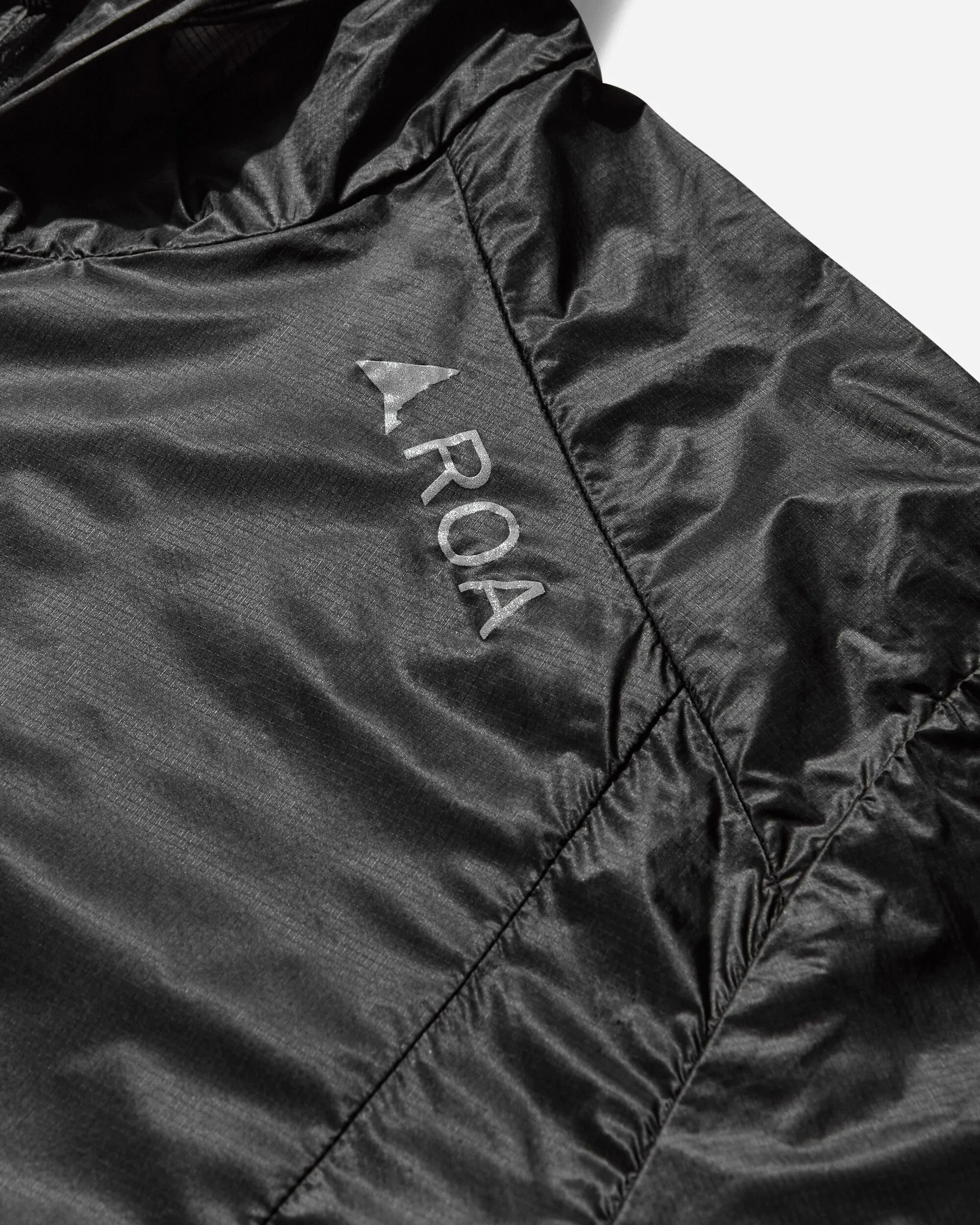 Herren Nightfall Packable Windbreaker Schwarz