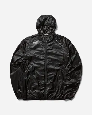 Herren Nightfall Packable Windbreaker Schwarz