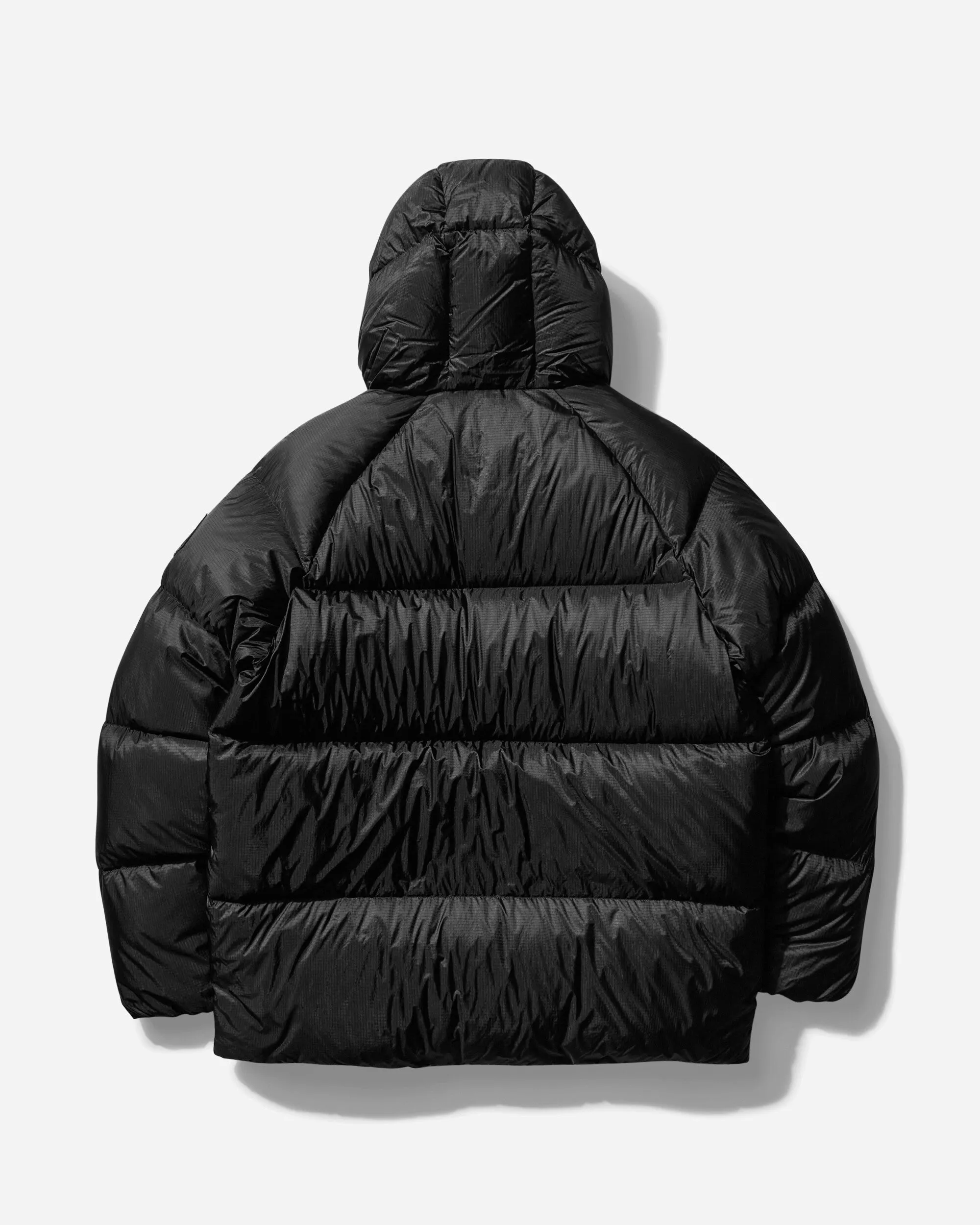 Herren Nitty Gritty Stellar Kapuzen-Technik-Daunenjacke Schwarz