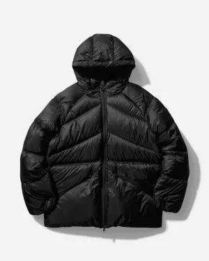 Herren Nitty Gritty Stellar Kapuzen-Technik-Daunenjacke Schwarz